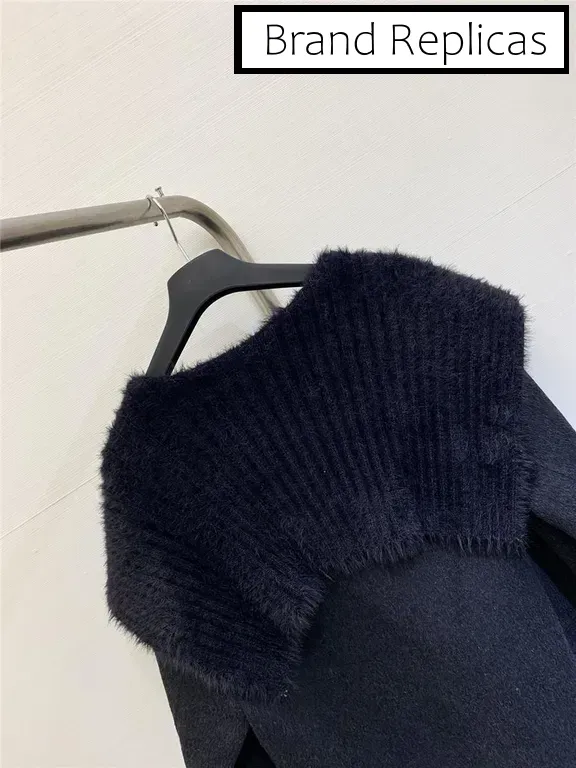 Chloé Navy collar wool coat